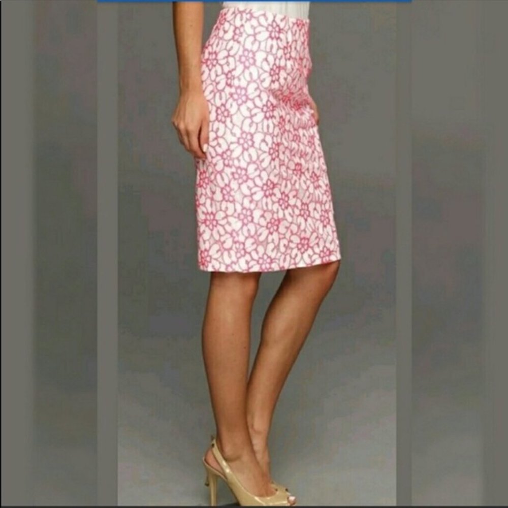 Lilly Pulitzer Hyacinth Skirt Fiesta Pink Pisque 2